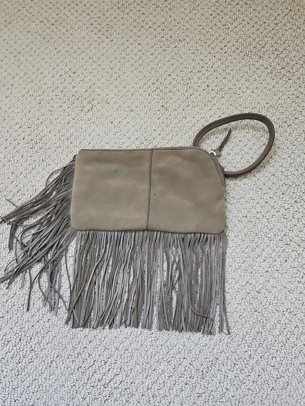 Hobo Suede Wristlet